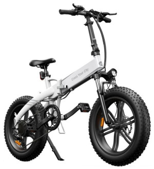 Składany rower elektryczny ADO A20F+ 36V10.4Ah biały Fatbike 70km