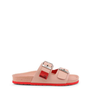 Klapki marki Love Moschino model JA28103G1EIAZ kolor Różowy. Obuwie Damskie