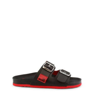 Klapki marki Love Moschino model JA28103G1EIAZ kolor Czarny. Obuwie Damskie