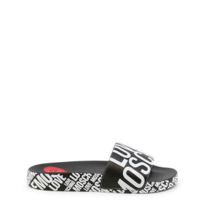 Klapki marki Love Moschino model JA28042G1EI17 kolor Czarny. Obuwie Damskie