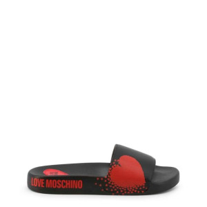 Klapki marki Love Moschino model JA28012G1EI15 kolor Czarny. Obuwie Damskie