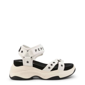 Sandały marki Pepe Jeans model GRUB_PLS90567 kolor Biały. Obuwie Damskie. S