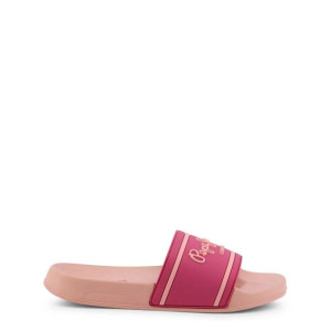 Klapki marki Pepe Jeans model SLIDER_PLS70112 kolor Różowy. Obuwie Damskie.