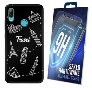 100 Wzorów Etui +szkło Do Huawei P Smart 2019 Matt