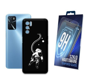 100 Wzorów Etui Matt + Szkło 9h Do Oppo A16/ A16s