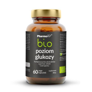 Poziom glukozy bio - 60kaps