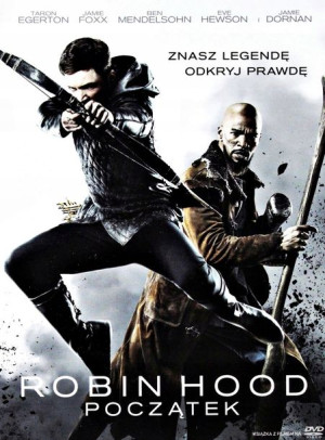 Film Robin Hood. Początek, booklet + DVD płyta DVD