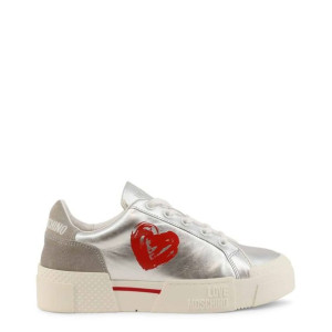 Sneakersy marki Love Moschino model JA15445G0DIF1 kolor Szary. Obuwie Damsk