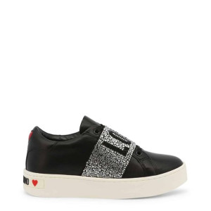 Sneakersy marki Love Moschino model JA15013G1DIA0 kolor Czarny. Obuwie Dams