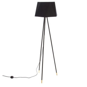 Lampa Trójnóg Loft H-153 Cm Czarny Klosz