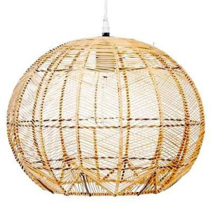 Lampa sufitowa wisząca nowoczesna ratan BOHO