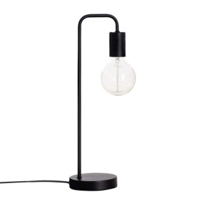 Lampa czarna "Keli" metalowa stołowa biurowa 45 cm