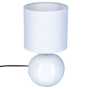 Lampa biała TIMEO stołowa biurowa 25 cm