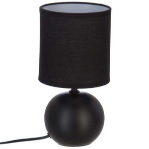 Lampa czarna TIMEO stołowa biurowa 25 cm