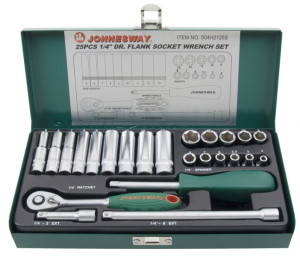 Zestaw Kluczy Nasadowych 1/4" 25 El. Jonnesway