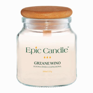 Epic Candle sojowa świeca zapachowa GRZANE WINO 200ml