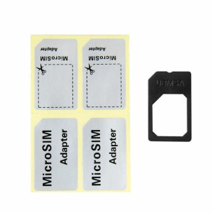 Adapter Sim Micro Sim/sim Czarny