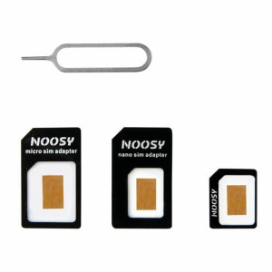 Adapter Sim Noosy 3w1 Czarny