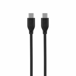 Kabel Reverse Type C/type C 3a, 1.5m Czarny Bag