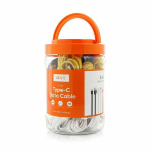 Kabel Vidvie Ct01 Usb/type C 2.1a, 1m Mix 4 Kolory 30 Szt.