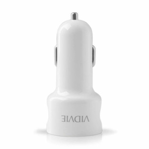 Ładowarka Samochodowa Vidvie Cc513 3xusb + Kabel Lightning 3.4a Biały
