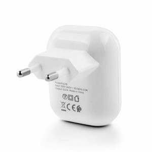 Ładowarka Sieciowa Vidvie Ple218 2xusb + Kabel Micro 2.4a Biały