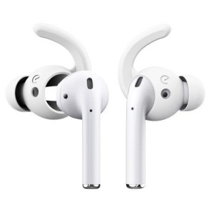 Keybudz Earbuddyz Ultra - Silikonowe Nakładki Do Airpods 1/2 (white)
