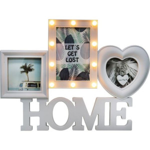 Ramka Na Zdjęcia Z Oswietleniem Led Z Napisem Home