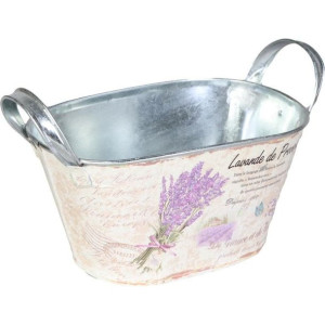 Owalna Osłonka Ocynk 24 Cm Osłonka Dekoracyjna