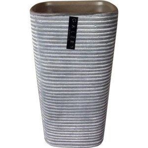 Wazon Ceramiczny Wysoki Beżowy
