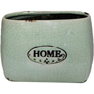 Osłonka Ceramiczna Doniczka Z Napisem Home
