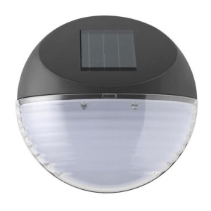Lampa Solarna Schodowa Czarna