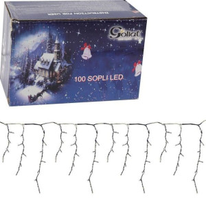 Kurtyna Sople 100 Led Zimna Biała