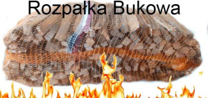  ROZPAŁKA , PODPAŁKA 15DM3  drewno rozpałkowe bukowe suche