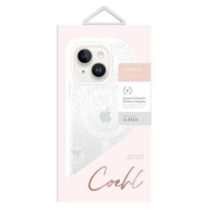 Etui Uniq Coehl Lumino Apple Iphone 14 Plus Srebrny/sparkling Silver