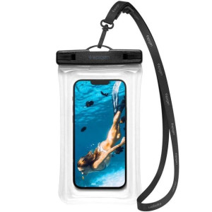 Uniwersalne Etui Wodoodporne X2 Na Telefon 6.8 Spigen A601 Ipx8 Czarne
