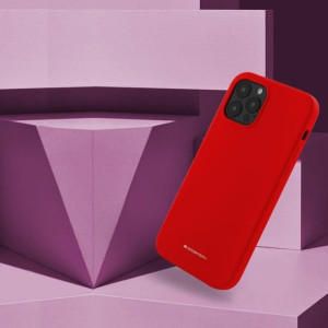 Etui Mercury Silicone Do Apple Iphone 13 Pro Czerwony