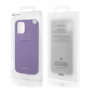 Etui Mercury Silicone Do Samsung S22 Ultra Fioletowy