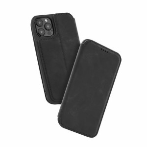 Kabura Vintage Book Do Apple Iphone 13 Pro Czarny