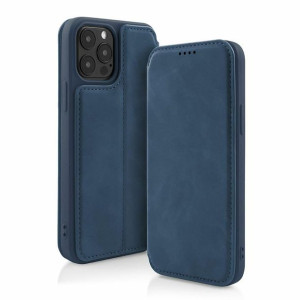 Kabura Vintage Book Do Samsung A03s Granatowy