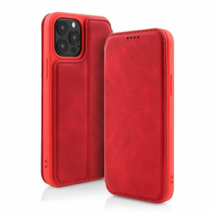 Kabura Vintage Book Do Xiaomi Redmi Note 10/10s Czerwony