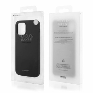Etui Mercury Silicone Do Samsung S20+ Czarny