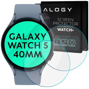 2x Elastyczne Szkło 3d Alogy Do Xiaomi Amazfit Gtr 3 Pro Black