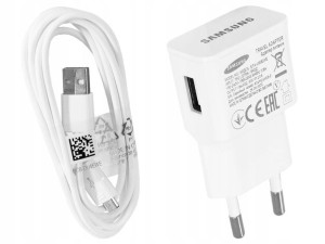 Mocna ładowarka sieciowa SAMSUNG kabel micro USB