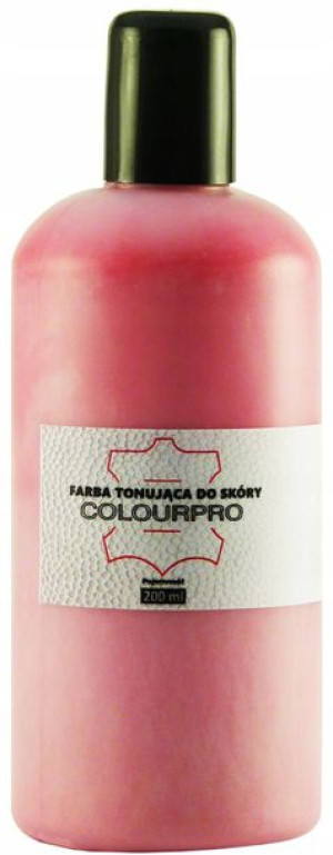 Colourpro Farba Do Skóry Skór Różowy 200ml