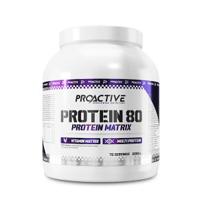 ProActive Protein 80 BIAŁKO ODŻYWKA BIAŁKOWA 2250g WHITE CHOCOLATE