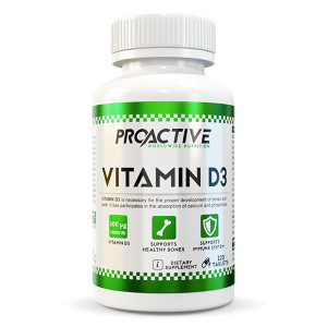 Proactive Vitamin D3 4000ui WITAMINA D3 120 tabletek