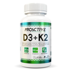 Proactive D3+K2 2000iu WITAMINA D3 + K2 120tab.