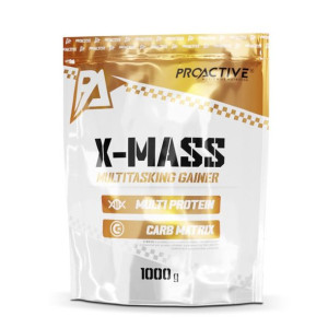 Proactive X-Mass 1000g GAINER BIAŁKO WĘGLOWODANY COOKIES