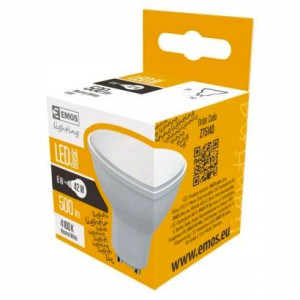 Żarówka LED 6W GU10 neutralna biel EMOS